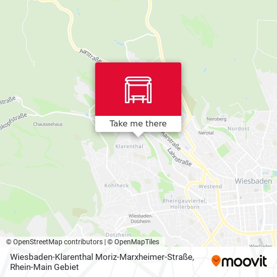 Wiesbaden-Klarenthal Moriz-Marxheimer-Straße map