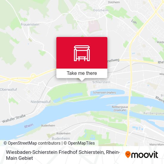 Wiesbaden-Schierstein Friedhof Schierstein map
