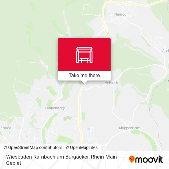 Карта Wiesbaden-Rambach am Burgacker