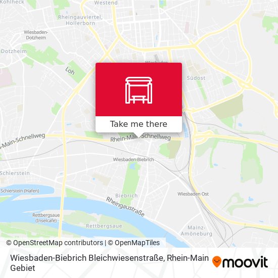 Wiesbaden-Biebrich Bleichwiesenstraße map