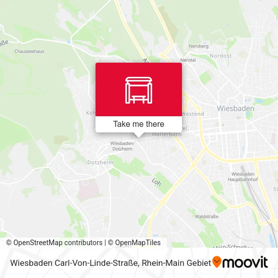 Карта Wiesbaden Carl-Von-Linde-Straße