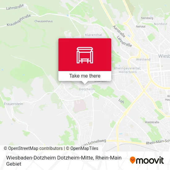 Карта Wiesbaden-Dotzheim Dotzheim-Mitte