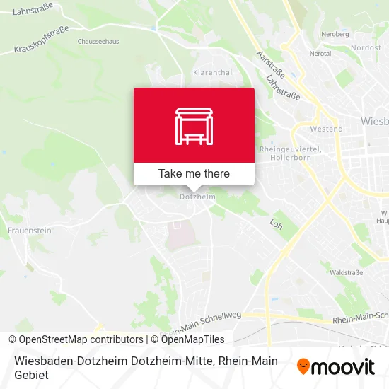 Карта Wiesbaden-Dotzheim Dotzheim-Mitte