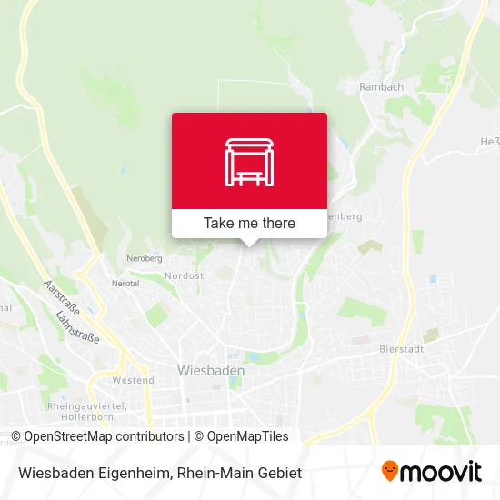 Карта Wiesbaden Eigenheim