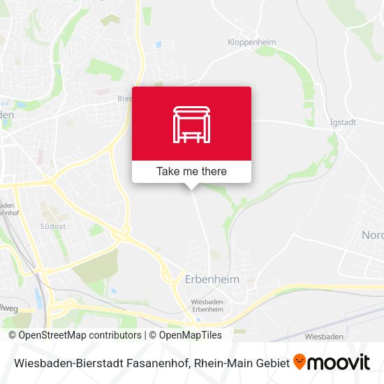 Wiesbaden-Bierstadt Fasanenhof map