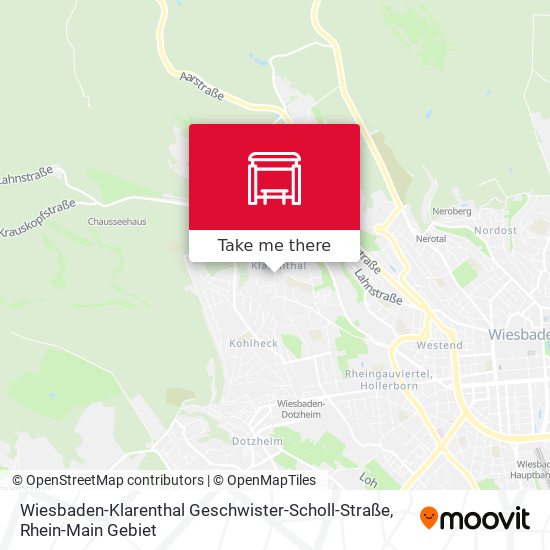 Wiesbaden-Klarenthal Geschwister-Scholl-Straße map