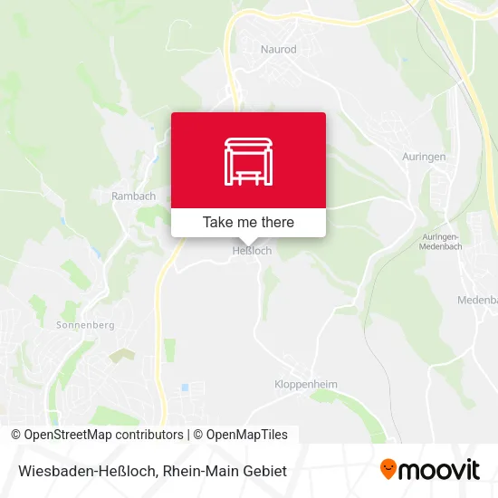 Карта Wiesbaden-Heßloch