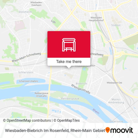 Wiesbaden-Biebrich Im Rosenfeld map