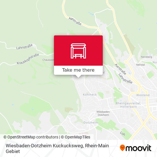 Wiesbaden-Dotzheim Kuckucksweg map