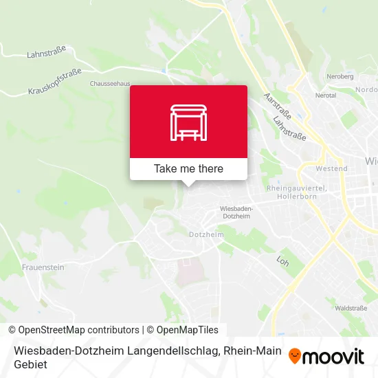 Карта Wiesbaden-Dotzheim Langendellschlag