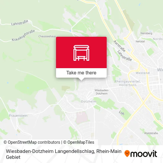 Карта Wiesbaden-Dotzheim Langendellschlag