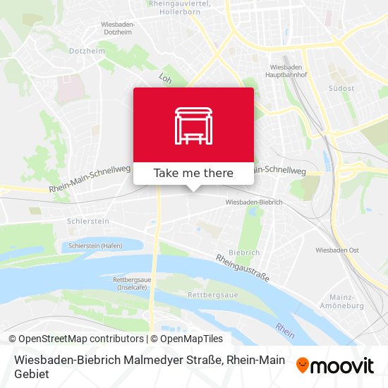 Wiesbaden-Biebrich Malmedyer Straße map