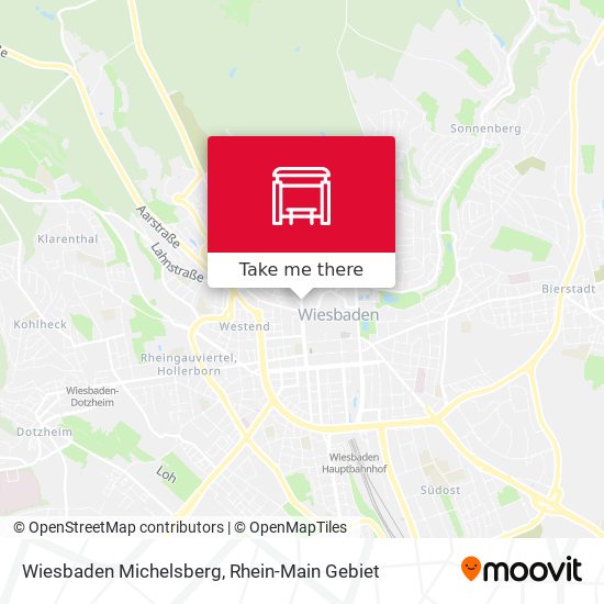 Wiesbaden Michelsberg map