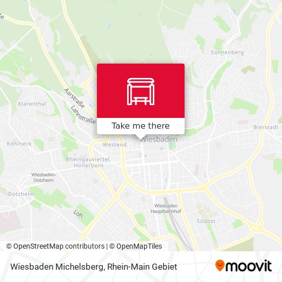 Wiesbaden Michelsberg map