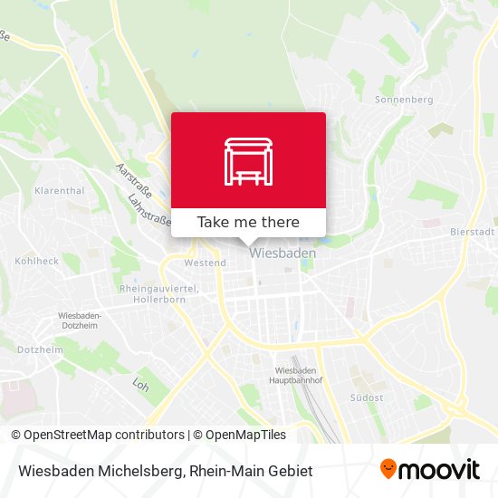 Wiesbaden Michelsberg map