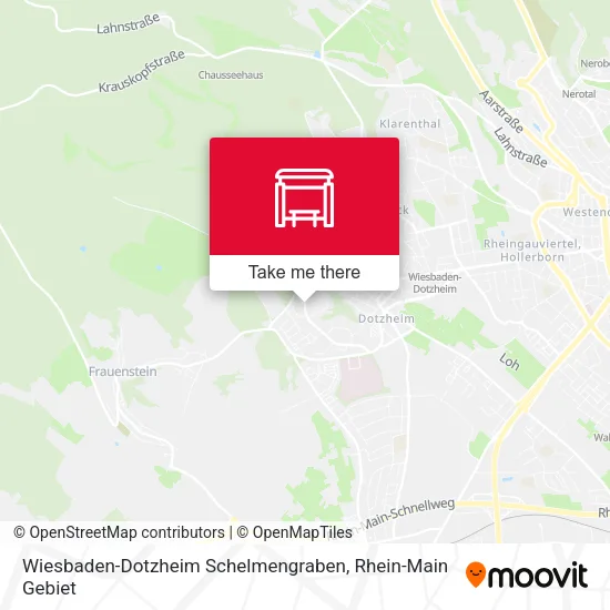 Карта Wiesbaden-Dotzheim Schelmengraben