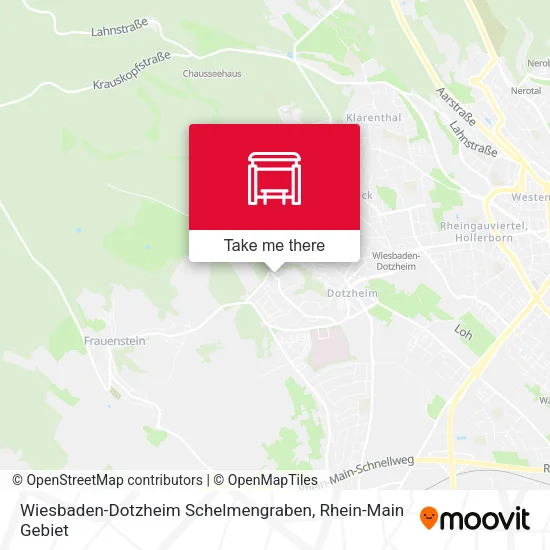 Карта Wiesbaden-Dotzheim Schelmengraben