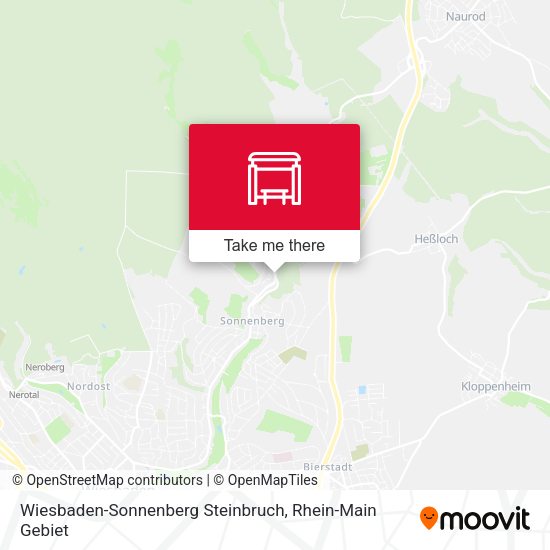 Wiesbaden-Sonnenberg Steinbruch map