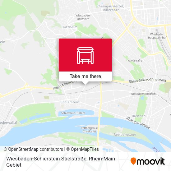 Wiesbaden-Schierstein Stielstraße map