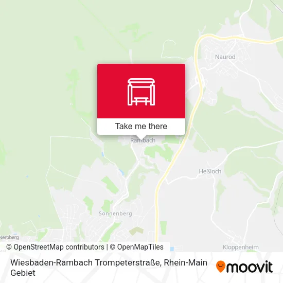 Карта Wiesbaden-Rambach Trompeterstraße