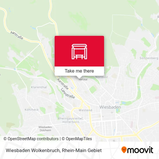 Карта Wiesbaden Wolkenbruch