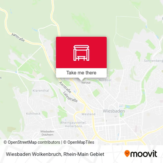 Карта Wiesbaden Wolkenbruch
