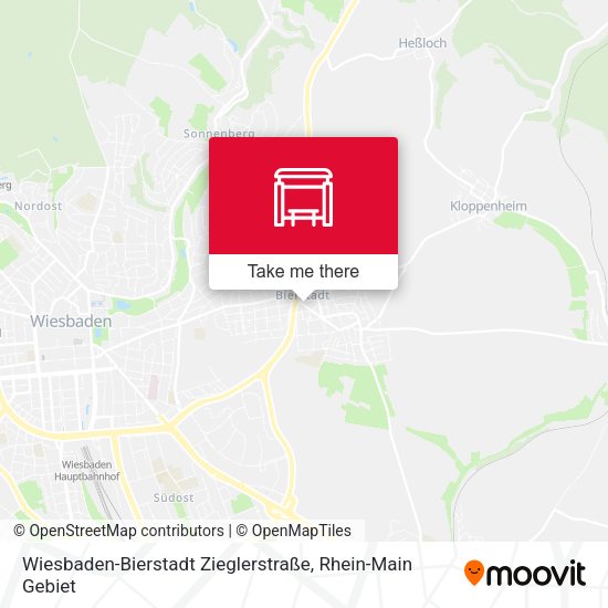 Wiesbaden-Bierstadt Zieglerstraße map