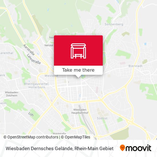 Wiesbaden Dernsches Gelände map