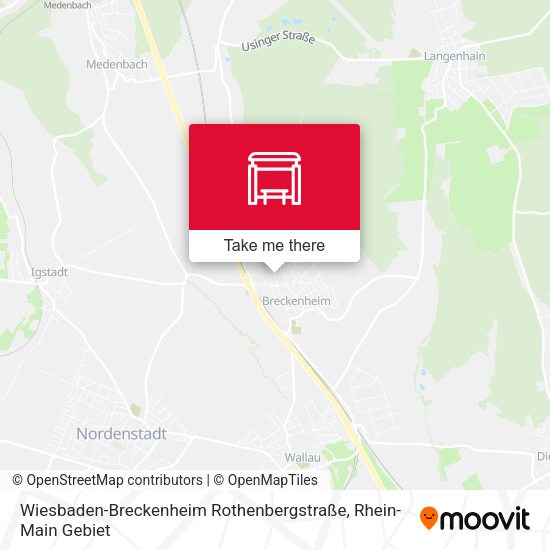 Wiesbaden-Breckenheim Rothenbergstraße map