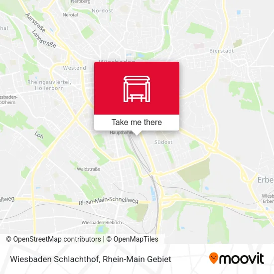 Карта Wiesbaden Schlachthof