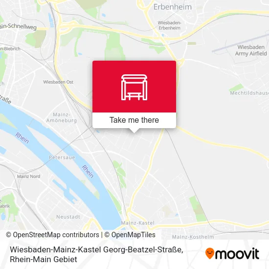 Wiesbaden-Mainz-Kastel Georg-Beatzel-Straße map