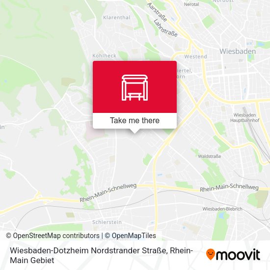 Wiesbaden-Dotzheim Nordstrander Straße map