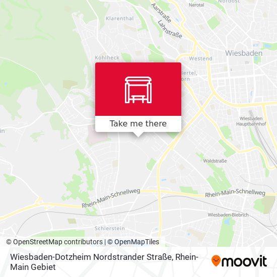 Wiesbaden-Dotzheim Nordstrander Straße map