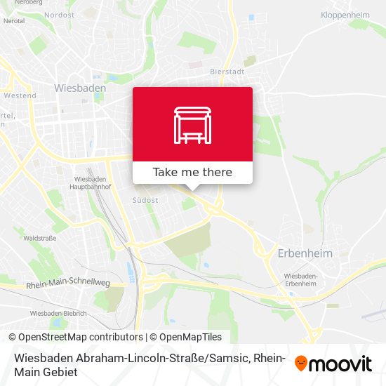 Wiesbaden Abraham-Lincoln-Straße / Samsic map