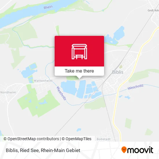 Карта Biblis, Ried See