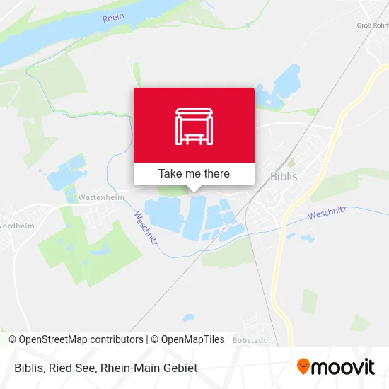 Карта Biblis, Ried See