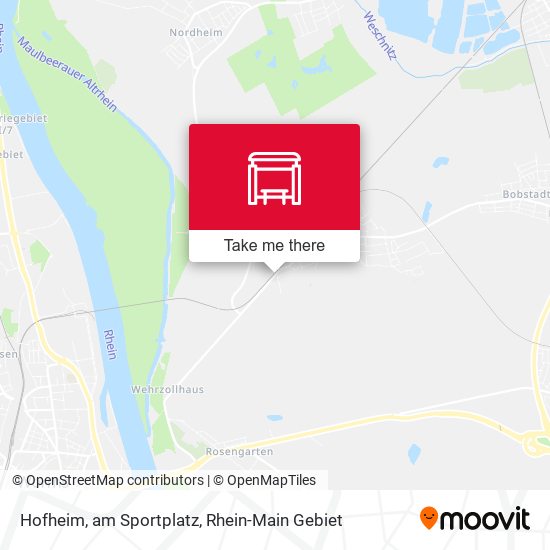 Карта Hofheim, am Sportplatz