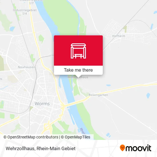 Карта Wehrzollhaus