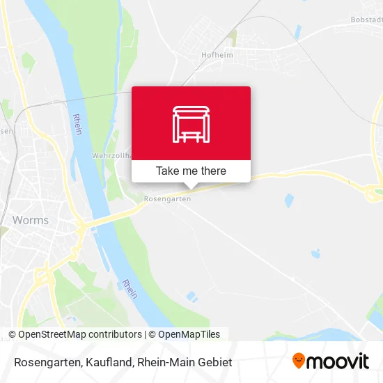 Карта Rosengarten, Kaufland