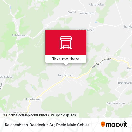 Карта Reichenbach, Beedenkir. Str