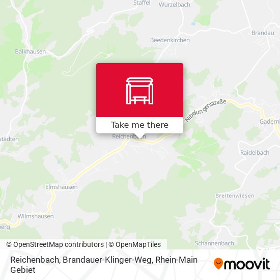 Reichenbach, Brandauer-Klinger-Weg map