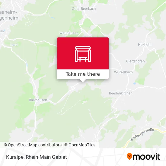 Карта Kuralpe