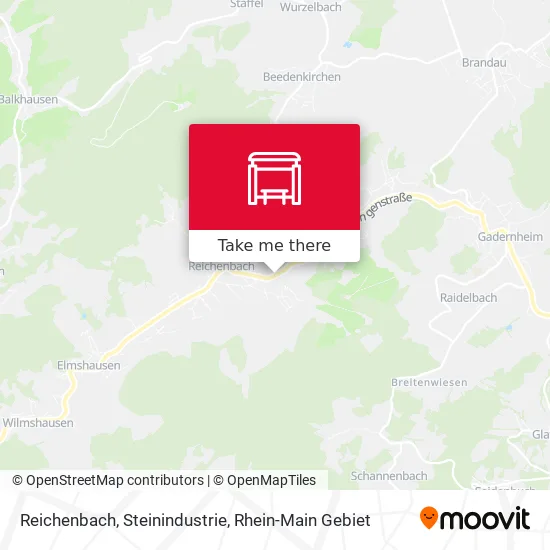 Карта Reichenbach, Steinindustrie