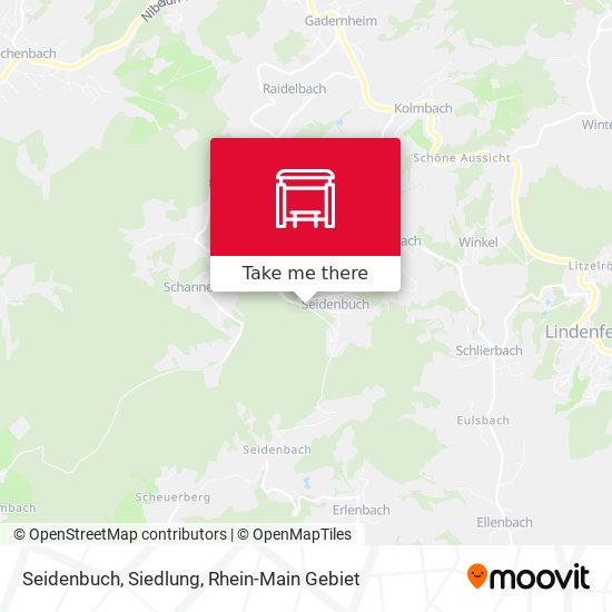 Карта Seidenbuch, Siedlung
