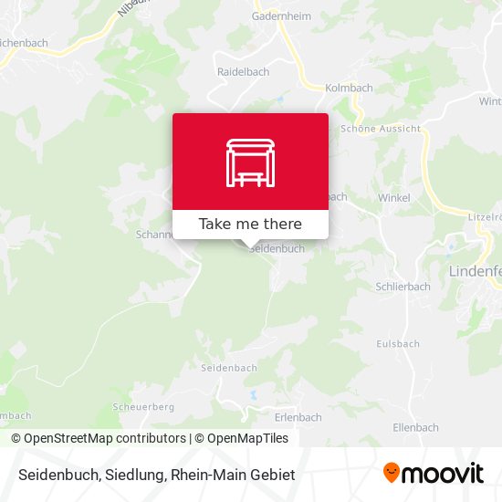 Карта Seidenbuch, Siedlung
