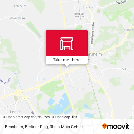 Карта Bensheim, Berliner Ring