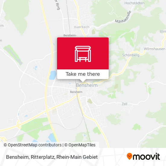 Карта Bensheim, Ritterplatz