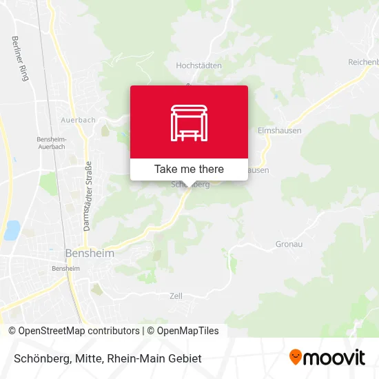 Schönberg, Mitte map