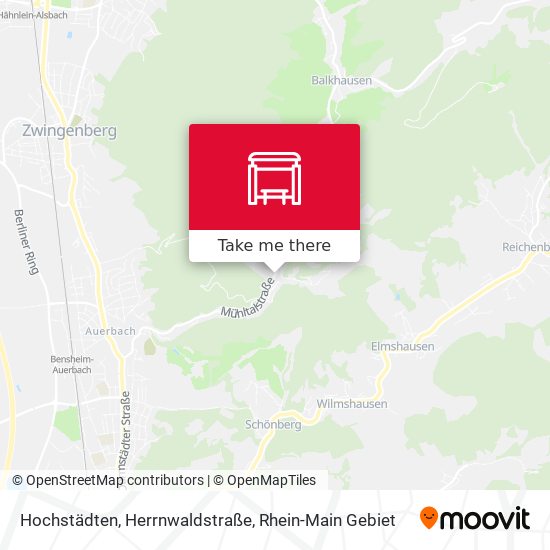Hochstädten, Herrnwaldstraße map