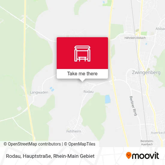 Rodau, Hauptstraße map